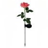 Lampa Solara LED tip Trandafir cu o floare pentru Gradina, Inaltime 75 cm