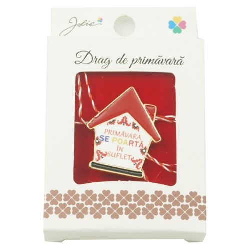 Brosa Mica in Cutie Casuta