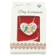 Brosa Mica in Cutie Un Martisor Calator