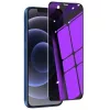 Folie sticla Apple iPhone 14 Pro, Full Glue Privacy Anti-Blue Ray, margini negre