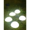 Decoratiune pentru gradina, lampi solare in forma de ciuperca, 5 ciuperci, alb rece2 V, 300 mAh, autonomie 8-10 ore, alb cald