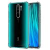 Husa Xiaomi Redmi Note 8 Pro, TPU transparent, intarituri in colturi, grosime 1,5 mm