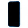 Husa Apple iPhone 11, Magsafe Electroplating TPU, protectie camera, margini albastre