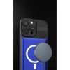 Husa Apple iPhone 14, Urban Series, prindere suport auto magnetic, antisoc, albastra