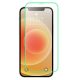 Folie sticla Apple iPhone 13 Pro / iPhone 13, Luminous HD, margini verzi