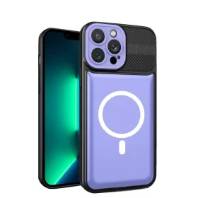   Husa Apple iPhone 12 Pro, Urban Series, prindere suport auto magnetic, antisoc, mov