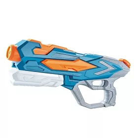   Jucarie pistol cu apa, plastic, 4 duze, rezervor 900 ml, 6 ani+, albastru