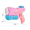 Jucarie pistol cu apa, plastic, rezervor 300 ml, 6 ani+, roz