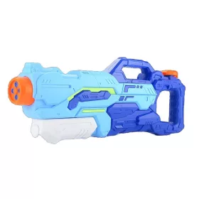   Jucarie pistol cu apa, plastic, 4 duze, rezervor 1500 ml, 6 ani+, albastru