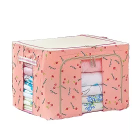   Cutie de depozitare pliabila cu fermoar, 24 litri, material textil, 40 X 30 X 20 cm, Good Luck