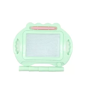   Tabla Magnetica pentru desen, Pix, forma dreptunghi, dimensiuni 23x17 cm, Dezvolta Creativitatea, cu picioare suport, Verde