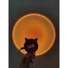Lampa de veghe cu proiectie multicolor RGB, 6 filtre colorate, 3 tipuri de urechi