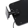 Lampa solara cu senzor de miscare, 108 COB LED, 2 grile, 2400lm, IP65, neagra