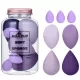 Set 7 buretei machiaj, premium, mov