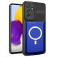 Husa Samsung Galaxy S22, Urban Series, prindere suport auto magnetic, antisoc, negru/albastru 