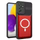 Husa Samsung Galaxy A54 5G, Urban Series, prindere suport auto magnetic, antisoc, rosie