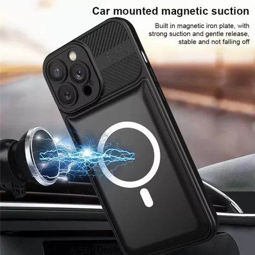 Husa Samsung Galaxy A54 5G, Urban Series, prindere suport auto magnetic, antisoc, rosie