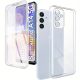 Husa protectie Samsung Galaxy A14 4G/5G (fata + spate), Fully PC & PET 360°, transparenta