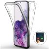 Husa protectie Samsung Galaxy S23 (fata + spate) Fully PC & PET 360°, transparenta