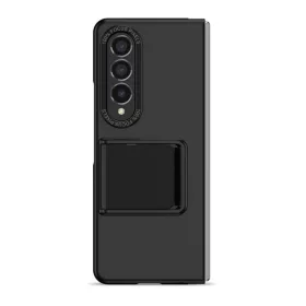   Husa protectie Samsung Samsung Galaxy Z Flip3 , policarbonat, pliere tridimensionala, stand expunere, neagra