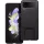 Husa protectie Samsung Galaxy Z Flip4 5G, policarbonat, pliere tridimensionala, stand expunere, neagra