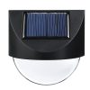 Aplica solara LED, ABS/Policarbonat, rezistent la apa IP65, 1 LED, pentru gradina, casa, balcon, terasa, 1.2V, 600mah, 8.8 x 8.5 cm, alb rece