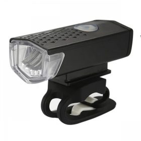   Far cu LED proiector pentru bicicleta/trotineta, reincarcabil, cablu USB inclus, negru