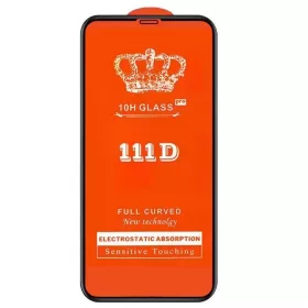   Folie de sticla Apple iPhone 15, Full Glue 111D, margini negre