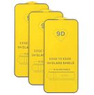Set 3 bucati - folie de sticla Apple iPhone 15 Pro Max, Full Glue 9D, margini negre