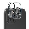 Folie de sticla Apple iPhone 15 Pro / 15 Pro Max, protectie camera spate, margini negre
