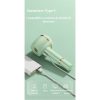 Aparat curatat scame, par si praf, acumulator, incarcare USB, lame din otel inoxidabil, verde