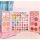 Paleta de farduri Kevin&Coco, 72 de culori, stil pliabil, conturing, iluminator, blush incluse, dreptunghiulara, 22 x 24.5 cm, 490 g, multicolor