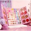 Paleta de farduri Kevin&Coco, 72 de culori, stil pliabil, conturing, iluminator, blush incluse, dreptunghiulara, 22 x 24.5 cm, 490 g, multicolor