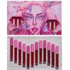 Set 12 Lip Gloss Kevin & Coco, nuante de rosu si rose, cutie dreptunghiulara, 26.5x16.5x2.2 cm, 200 g, multicolor