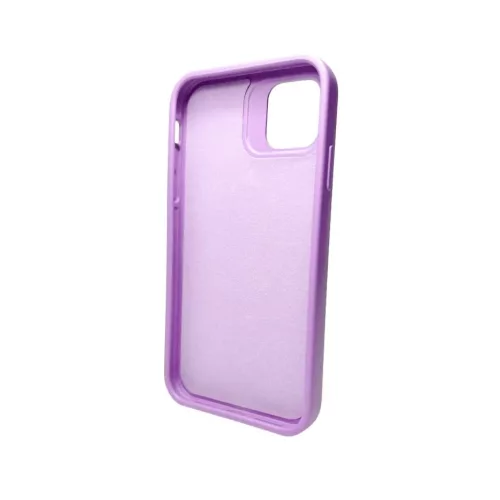 Husa protectie Apple iPhone 15 Pro Max, Shockproof Silicone, catifea in interior, folii de protectie camere incluse, mov lila