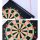 Set Joc Darts, Doua Fete pentru Joc, 6 Sageti Incluse, Magnetic, Dimensiuni 37 x 40 cm, Design clasic, Multicolor