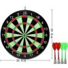 Set Joc Darts , 4 Sageti Incluse, Magnetic, Dimensiuni 28.6 x 28.6 cm, Design clasic, Multicolor