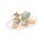 Set de Ceai, din Lemn, 15 Piese, Vopsea Ecologica, +36 Luni, Multicolor Pastel
