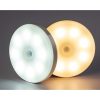 Lampa LED, cu senzor de miscare, Lumina alb cald si rece, Incarcare USB, 8.5 x 2.3 cm