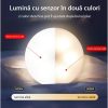 Lampa LED, cu senzor de miscare, Lumina alb cald si rece, Incarcare USB, 8.5 x 2.3 cm