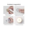 Lampa LED, cu senzor de miscare, Lumina alb cald si rece, Incarcare USB, 8.5 x 2.3 cm