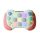 Jucarie Interactiva tip consola Pop It, 6 butoane functionale, 5 Moduri de Joc, 600 Niveluri, +3 ani, rosu/gri