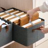 Cutie de depozitare tip cos, pliabila, cadru metalic, manere, 47 x 35 x 30 cm, 50 l, gri