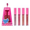 Set de buze KEVIN & COCO Cloud Bubble, 4 Lip Gloss-uri, 15.1 x 8.1 x 2 cm, Roz/Nude