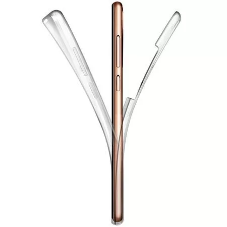 Husa Full TPU 360° pentru Huawei P40 Lite E (fata + spate), transparenta
