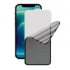 Folie de protectie Apple iPhone 16, Matte Privacy Ceramic, margini negre