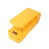 Mini aparat de sigilat pungi, etansare prin caldura, spate magnetic, galben