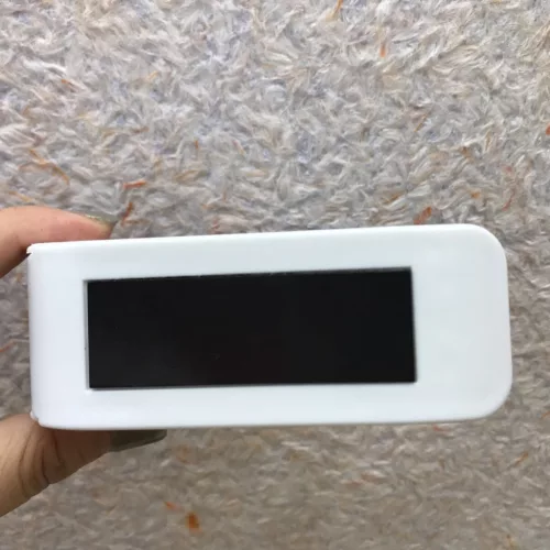 Mini aparat de sigilat pungi, etansare prin caldura, spate magnetic, alb