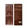 Set 3 Pensule de Machiaj, Portabile, pentru Fard de Ochi, din Par Sintetic Moale, Auriu, 16.5x6.5x1.6 cm