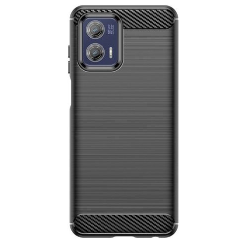 Husa protectie Motorola Moto G13 / G23, Carbon Stripe, neagra